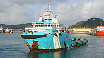 SK MAINSTAY — Offshore Supporttowing Anchor Handling And Fire Fighting Vessel , St Vincent and Grenadines flag, built 2013