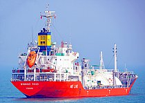 WINNING ROAD — Gas Tanker, PANAMA flag, built 2016