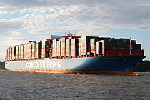 COSCO SCORPIO — Container Ship, Hong Kong, China flag, built 2018