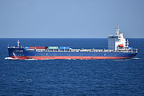 Jifa Nanhai — Container Ship, China Peoples's Republic flag, built 2017