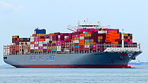 WAN HAI V01 — Container Ship, SINGAPORE flag, built 2018