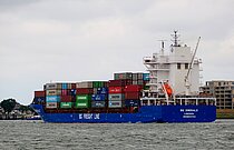 BG EMERALD — Container Ship, Cyprus flag, built 2018