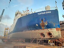 TOPAZ CHU — Specialized Cargo Ship, Republic of the Marshall Islands flag, built 2017