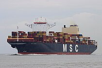 MSC AURIGA — Container Ship, PORTUGAL flag, built 2020