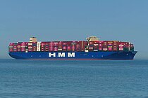 HMM ROTTERDAM — Container Ship, KOREA flag, built 2020