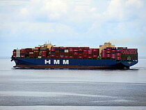 HMM RAON — Container Ship, KOREA flag, built 2021