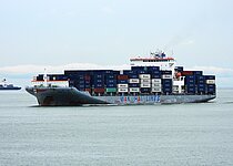 WAN HAI 327 — Container Ship, SINGAPORE flag, built 2021