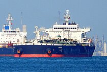 HUDSON — Tanker, LIBERIA flag, built 2022