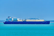 MU LAN — Gas Tanker, Liberia flag, built 2021