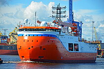 SEVERNIY POLUS — Service Ship, RUSSIAN FEDERATION flag, built 2022