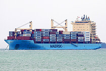 NAKSKOV MAERSK — Container Ship, Denmark flag, built 2021