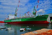 EVER ORIGIN — Container Ship, LIBERIA flag, built 2022