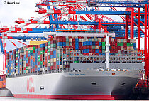 OOCL FINLAND — Container Carrier, Hong Kong China flag, built 2024