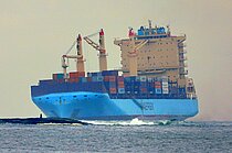 MAERSK EVERGLADES — Container Ship, PANAMA flag, built 2023