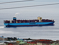 MAERSK CHARLESTON — Container Ship, Singapore flag, built 2023