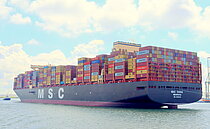 MSC CHINA — Container Ship, LIBERIA flag, built 2023