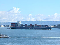 PRESIDENT REAGAN — Container Ship, United States of America flag, built 2024