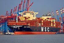 MSC MAURA — Container Ship, Liberia flag, built 2024