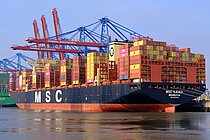 MSC ILENIA — Container Ship, LIBERIA flag, built 2023