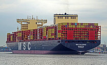 MSC SALERNO — Container Ship, Liberia flag, built 2025