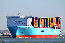 BERLIN MAERSK — Container Ship, Denmark (DIS flag, built 2022