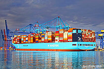 BRISBANE MAERSK — Container Ship, Denmark (DIS flag, built 2022