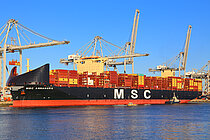 MSC ANNAMARIA — Container Ship, Republic of Liberia flag, built 2025
