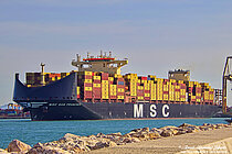 MSC SAN FRANCISCO — Container Ship, Liberia flag, built 2025