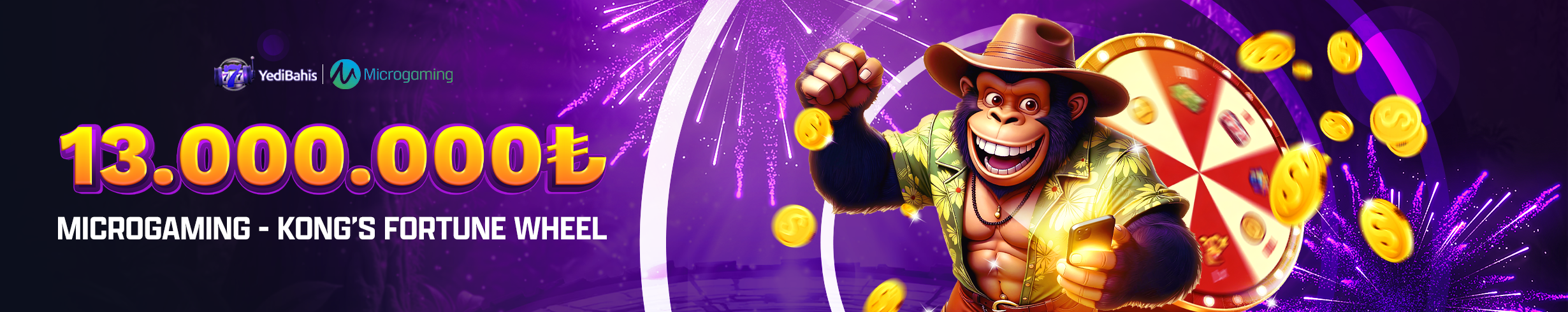 Microgaming - Kong’s Fortune Wheel