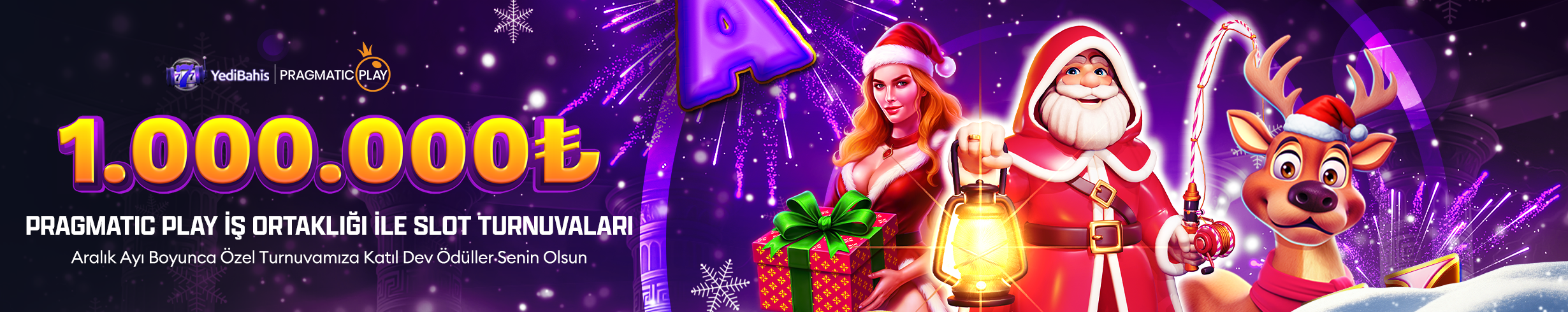 PRAGMATİCPLAY ORTAKLIĞI İLE 1.000.000₺ ÖDÜLLÜ TURNOVER TURNUVASI!