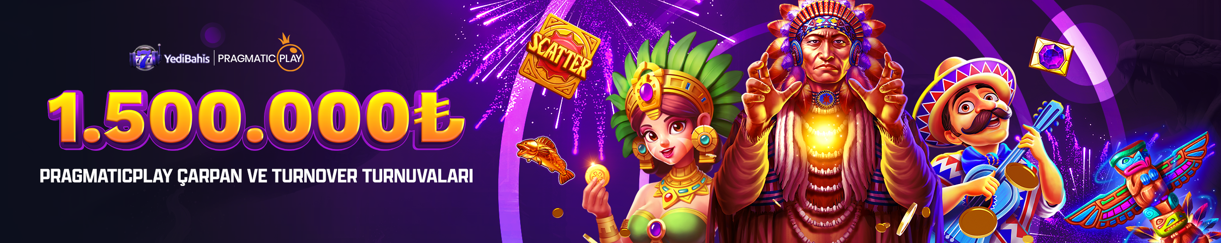 YEDİBAHİS ÜYELERİNE ÖZEL TURNOVER VE ÇARPAN TURNUVALARI!