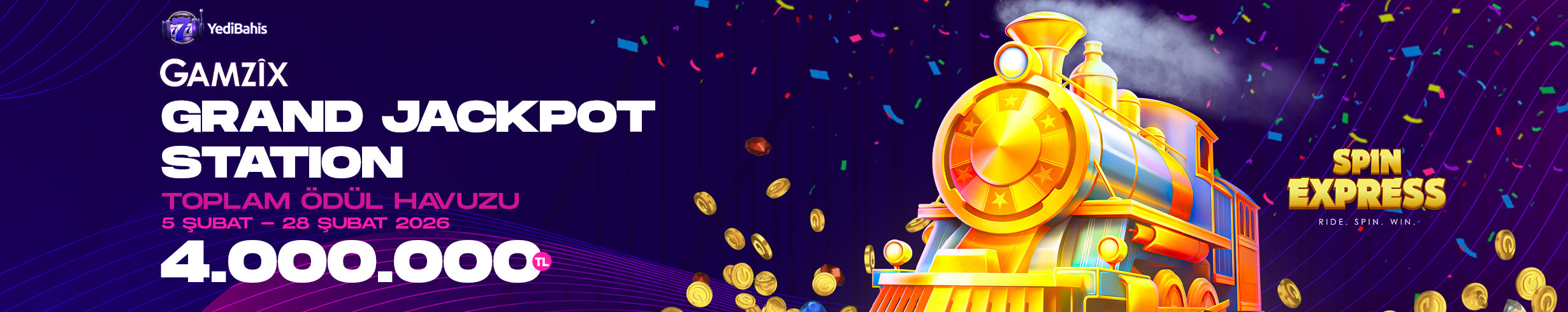 Gamzix - Grand Jackpot Station