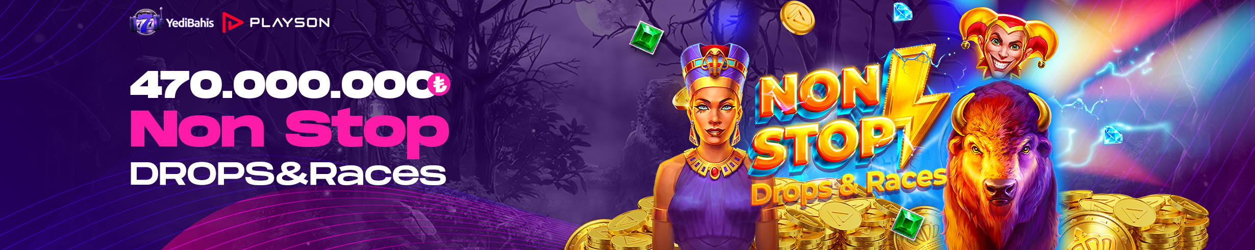 Playson - Non-Stop Drops & Races