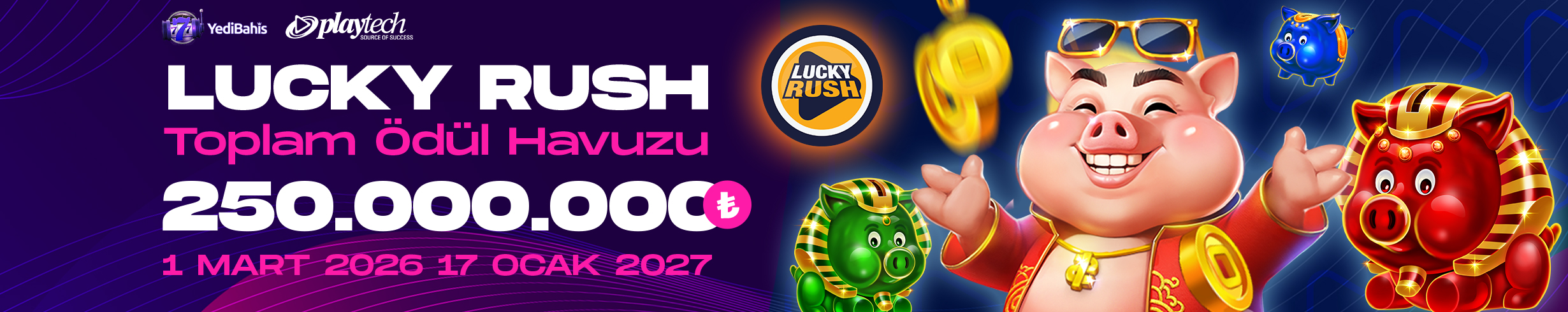 PLAYTECH - LUCKY RUSH