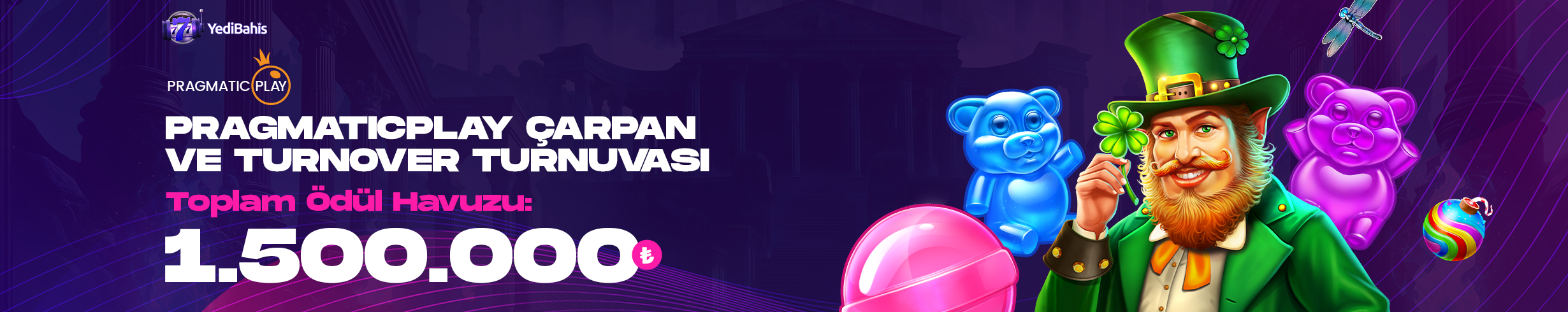 YEDİBAHİS ÜYELERİNE ÖZEL TURNOVER VE ÇARPAN TURNUVALARI!