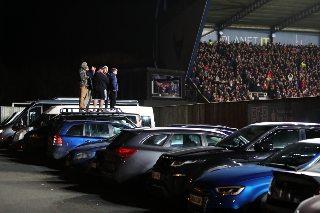 Some people got to see the game without paying for admission (©Getty Images)