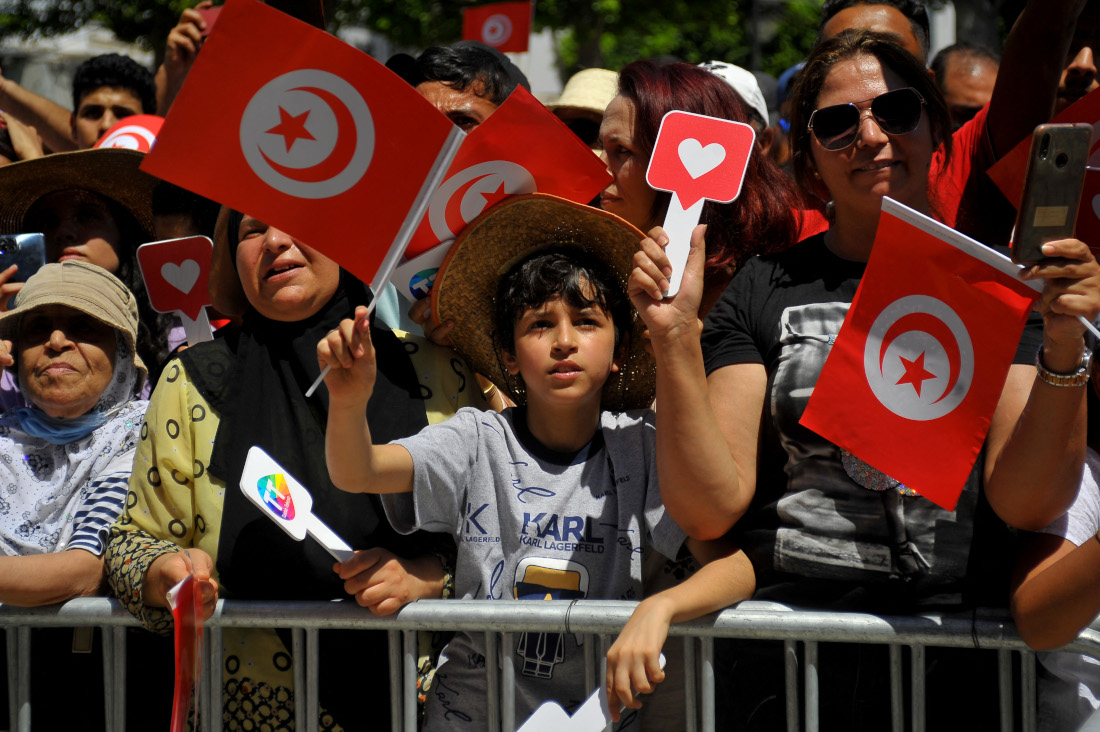 Tennis has suddenly become big in Tunisia (©AFP)