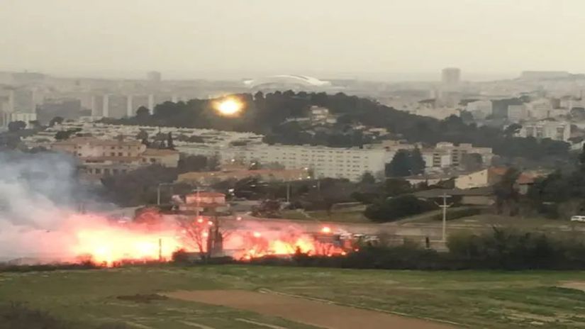 Marseille on fire!