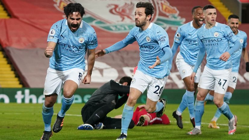 Demolition at Anfield: Gundogan and Allison join forces to beat Liverpool 4-1