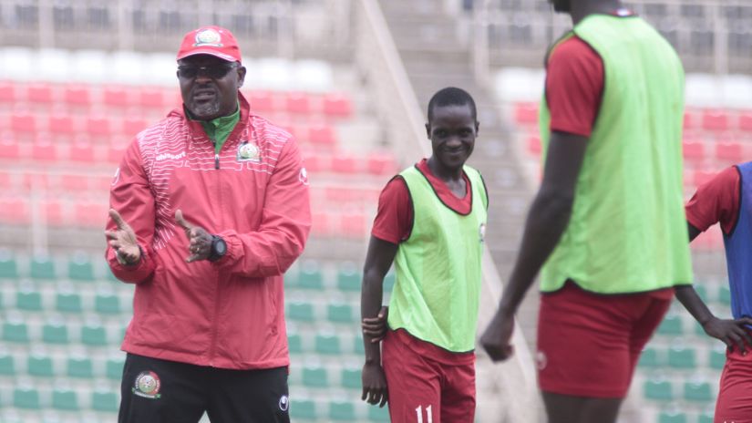 Two things impress Ghost Mulee in 1st Harambee Stars training