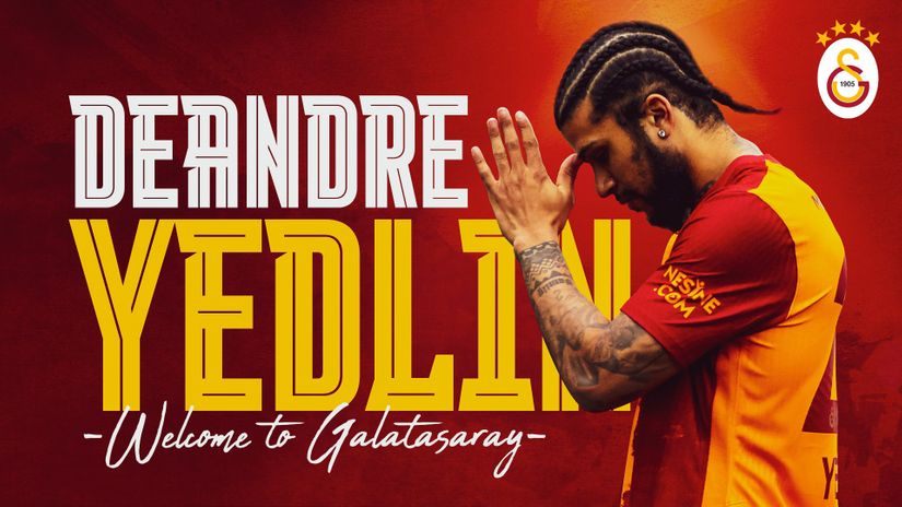 DeAndre Yedlin (twitter©Galatasaray Spor Kulübü)