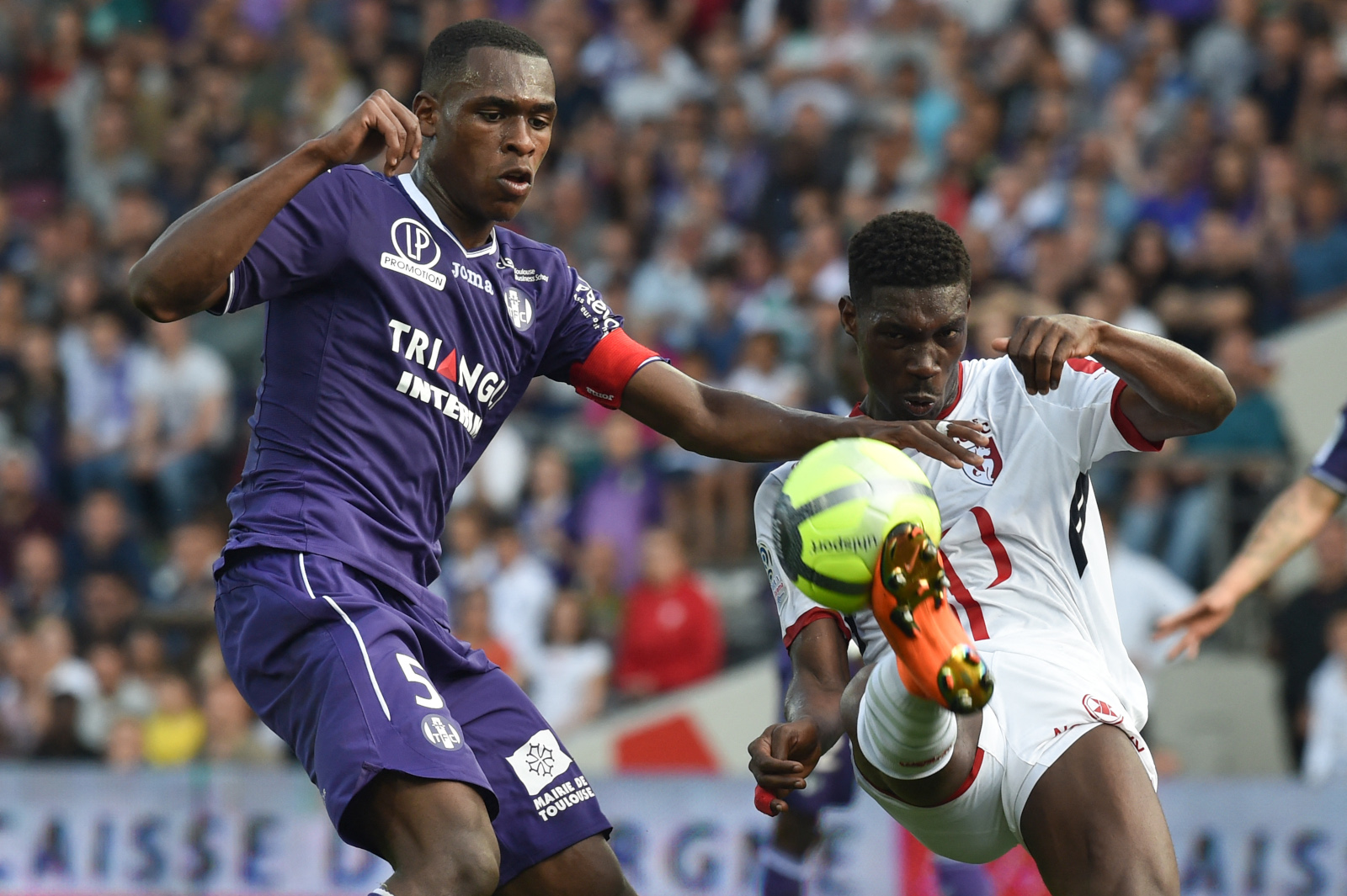 Issa earned the captain's armband at his old club Toulouse (©AFP)