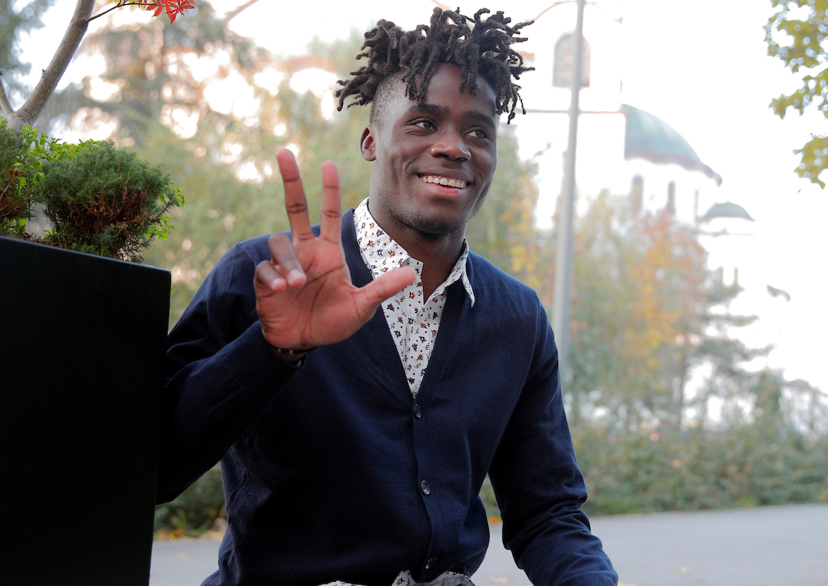 Richard in front of The Temple of Saint Sava in Belgrade (©Starsport)