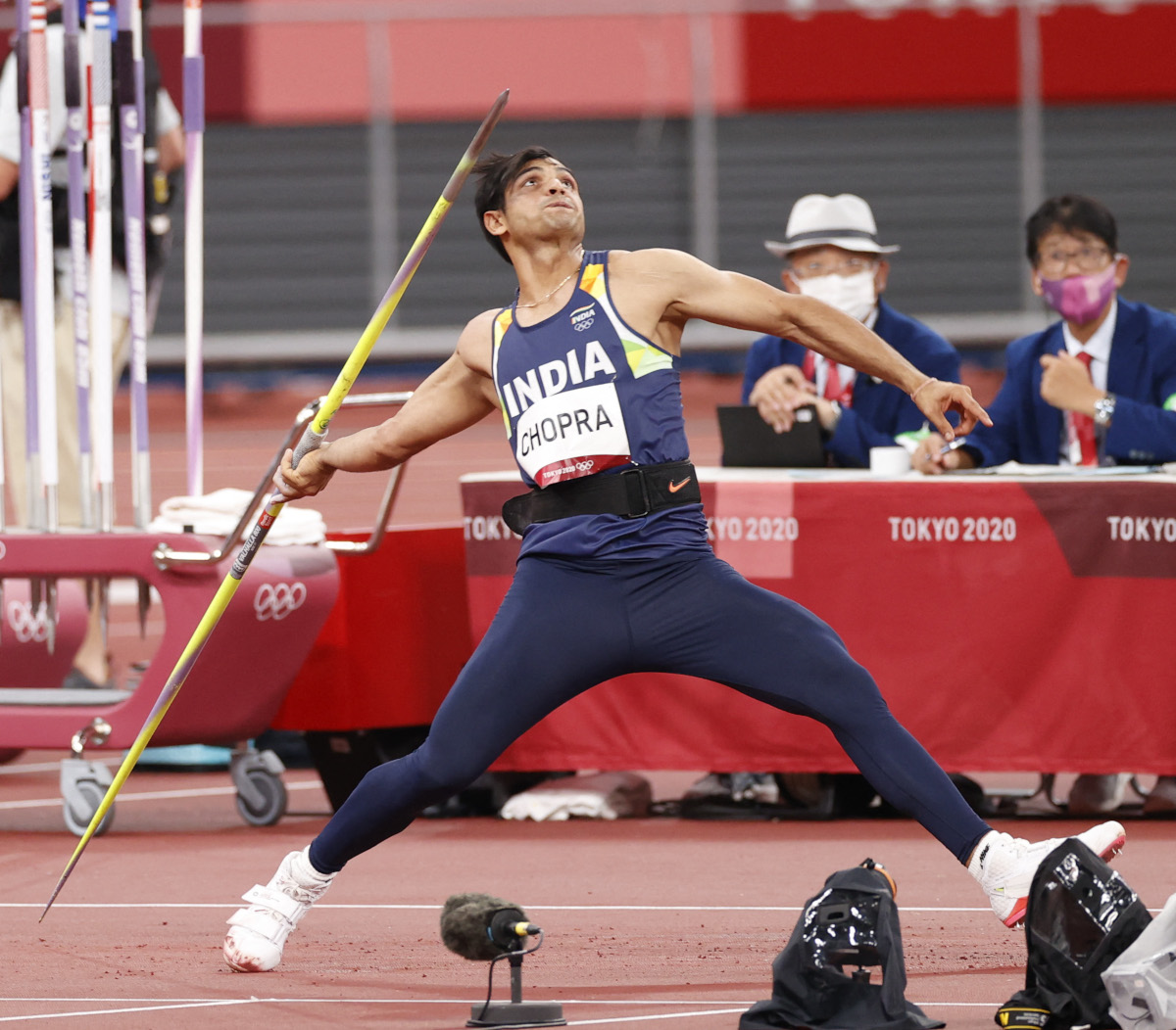 Chopra in action (©AFP)
