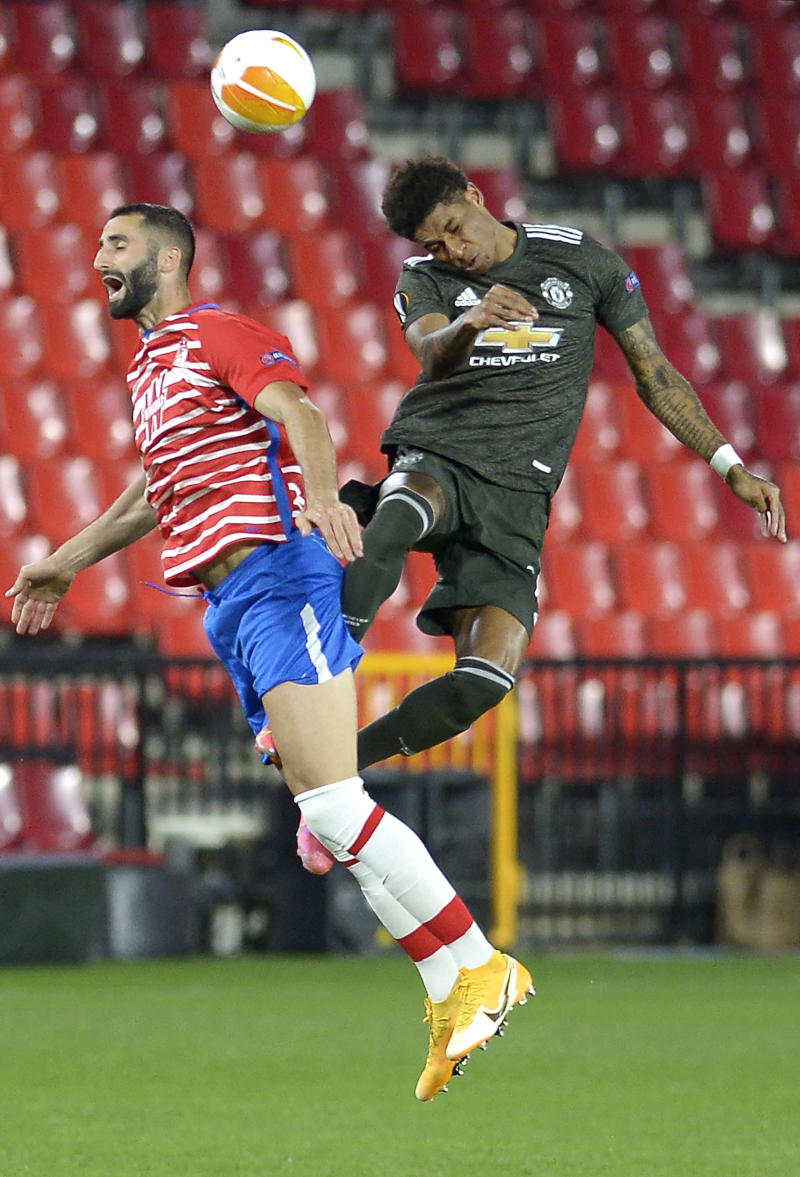 The Red Devils overcome Granada after a long battle (©AFP)