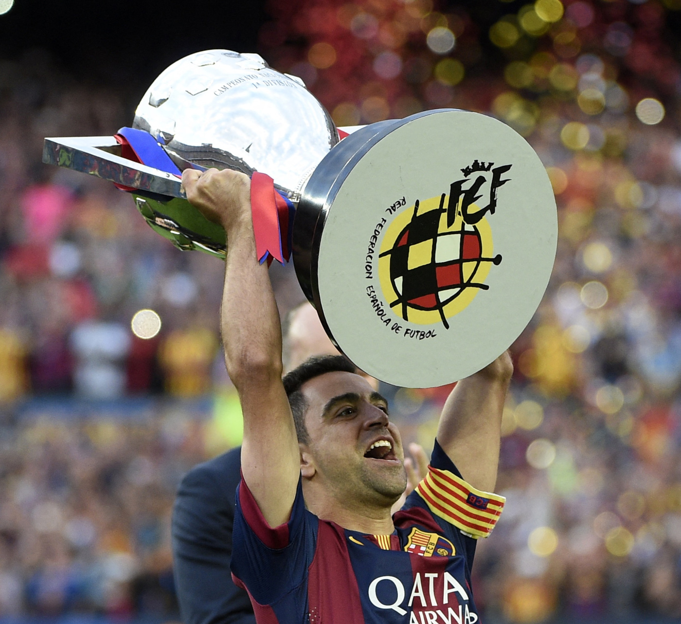 Xavi's won everything in his playing career with Barcelona (©AFP)