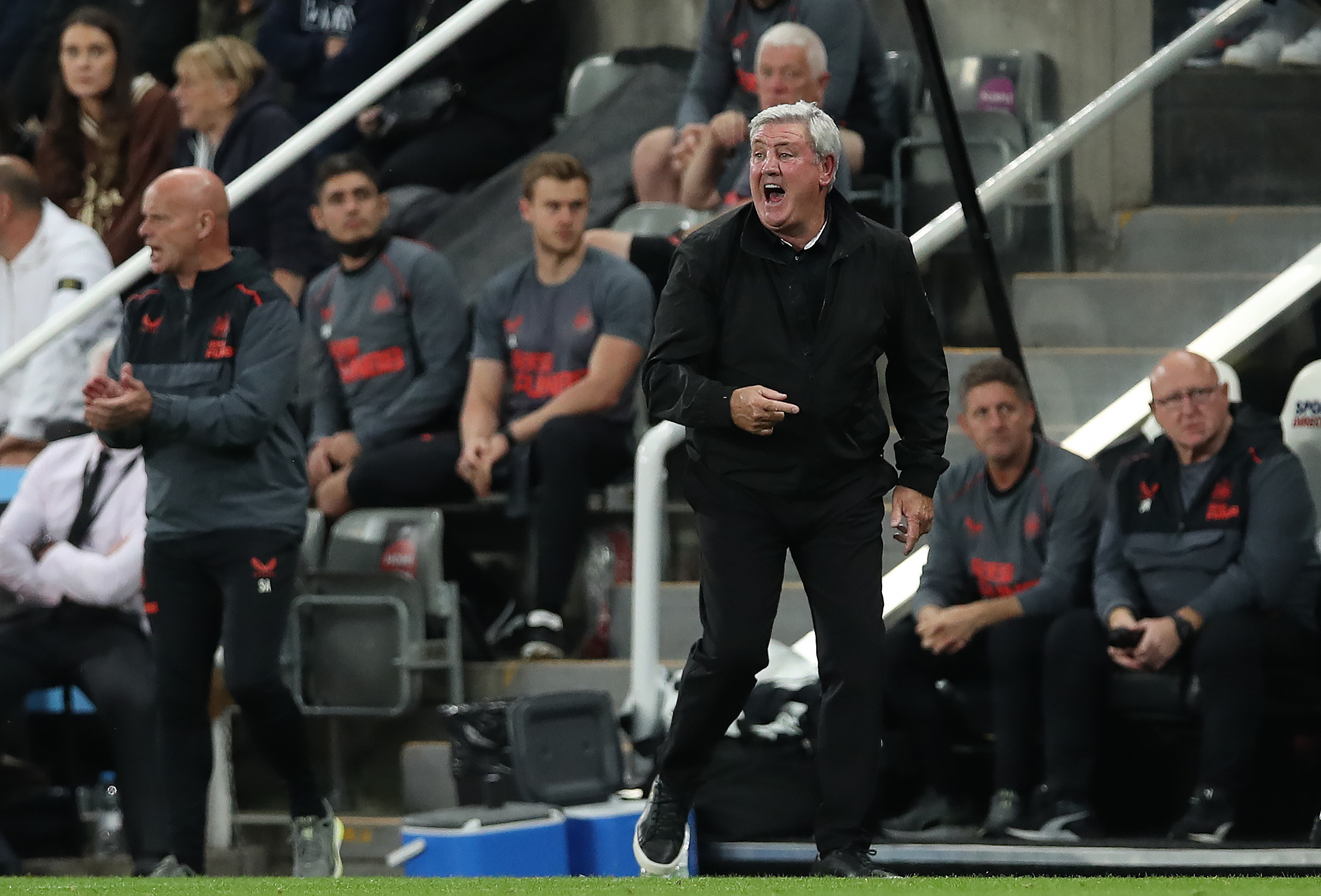 Steve Bruce as the NUFC manager (© Ian MacNicol/Getty Images)