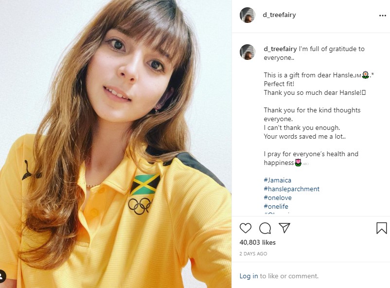 Tijana's Instagram post (©Screenshot)