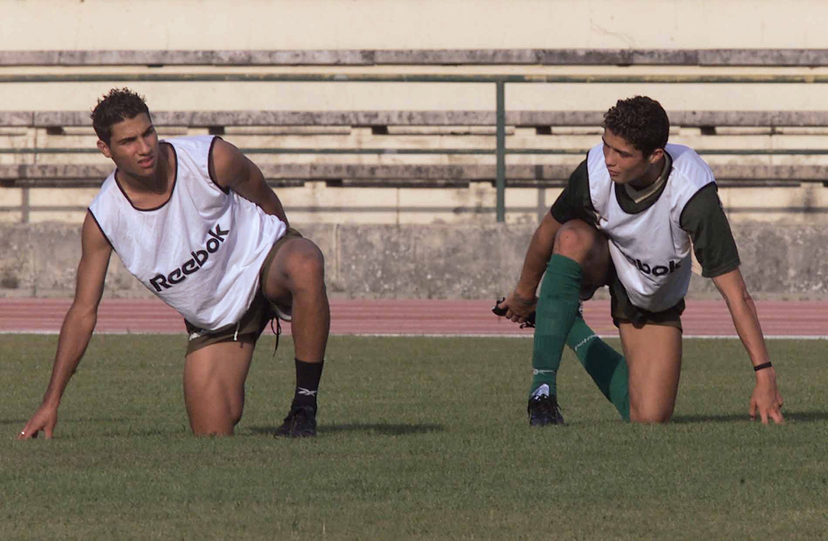 Quaresma and Cristiano back in 2001 (© VI Images via Getty Images)