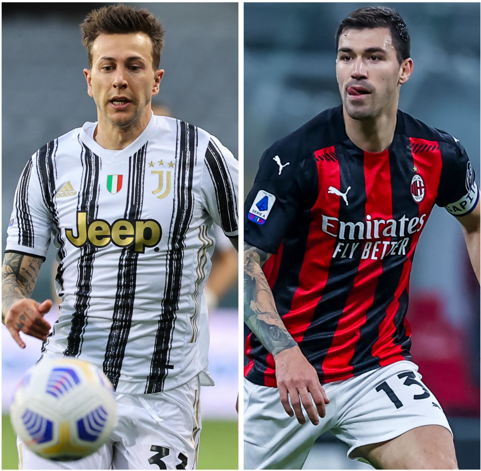 Federico Bernardesch and Alessio Romagnoli (©AFP)